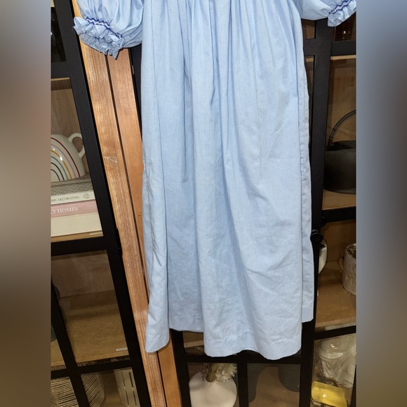 Vintage Cinderella Smocked princess bishop dress toddler girl puff sleeve disney - Picture 5 of 7